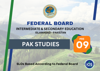 Pak Studies VIII  ( Pre Nine )